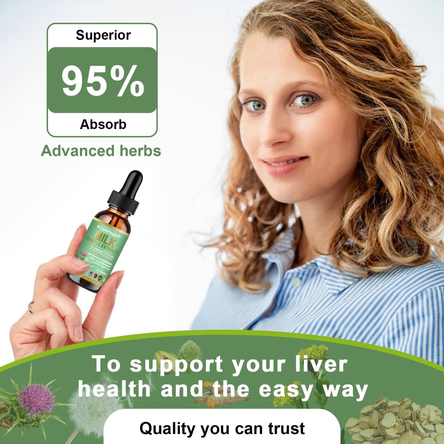 𝗢𝗳𝗳𝗶𝗰𝗶𝗮𝗹 𝗦𝘁𝗼𝗿𝗲:CareRegen® 𝗢𝗿𝗴𝗮𝗻𝗶𝗰 𝗠𝗶𝗹𝗸 𝗧𝗵𝗶𝘀𝘁𝗹𝗲 𝗘𝘅𝘁𝗿𝗮𝗰𝘁 𝗣𝗼𝘄𝗲𝗿𝗳𝘂𝗹 𝗟𝗶𝘃𝗲𝗿 𝗣𝗿𝗼𝘁𝗲𝗰𝘁𝗶𝗼𝗻 𝗗𝗿𝗼𝗽𝘀 🌿 𝐂𝐥𝐢𝐧𝐢𝐜𝐚𝐥𝐥𝐲 𝐩𝐫𝐨𝐯𝐞𝐧, 𝐡𝐢𝐠𝐡𝐥𝐲 𝐜𝐨𝐧𝐜𝐞𝐧𝐭𝐫𝐚𝐭𝐞𝐝 𝐟𝐨𝐫𝐦𝐮𝐥𝐚 𝐭𝐡𝐚𝐭 𝐝𝐞𝐭𝐨𝐱𝐢𝐟𝐢𝐞𝐬 𝐭𝐡𝐞 𝐥𝐢𝐯𝐞𝐫, 𝐫𝐞𝐥𝐢𝐞𝐯𝐞𝐬 𝗳𝗮𝘁𝘁𝘆 𝗹𝗶𝘃𝗲𝗿, 𝗵𝗲𝗽𝗮𝘁𝗶𝘁𝗶𝘀 & 𝗹𝗶𝘃𝗲𝗿 𝘀𝘁𝗿𝗲𝘀𝘀 — 𝗻𝘂𝗿𝘁𝘂𝗿𝗲 𝘆𝗼𝘂𝗿 𝗹𝗶𝘃𝗲𝗿, 𝗳𝗮𝘀𝘁𝗲𝗿 & 𝘀𝗮𝗳𝗲𝗹𝘆. 🌿