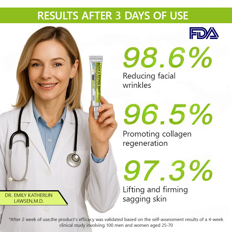 👩‍⚕️Made and shipped from USA 🏆Healrize® Botox & Vita-A Retinol Shot Wrinkle-Lift Tightening cream - Last Day Promotion 70% OFF🏆