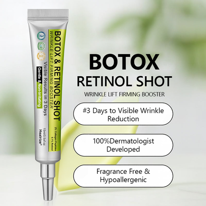 👩‍⚕️Made and shipped from USA 🏆Healrize® Botox & Vita-A Retinol Shot Wrinkle-Lift Tightening cream - Last Day Promotion 70% OFF🏆