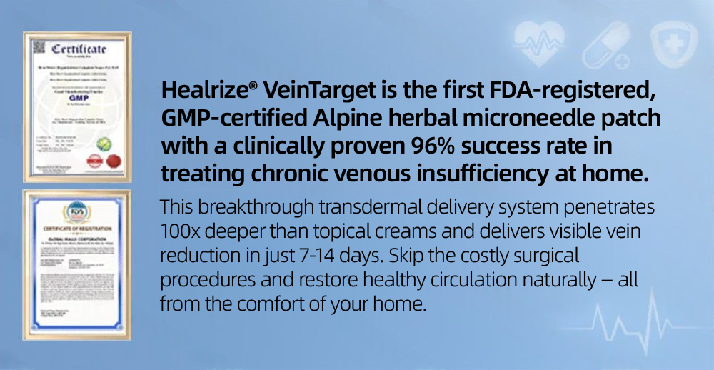 🇺🇸👨‍⚕️👍✅Healrize® VeinTarget Microneedle Patch🚀Instant Relief, Long-Term Results 🚀