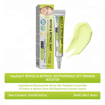 👩‍⚕️Made and shipped from USA 🏆Healrize® Botox & Vita-A Retinol Shot Wrinkle-Lift Tightening cream - Last Day Promotion 70% OFF🏆