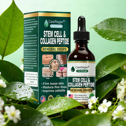Officially Authorised Exclusive Edition|CareRegen® Stem Cell & Collagen Peptide Renewal Drops (Lift & Firm Sagging Skin & Reduce Wrinkle Formation)👍