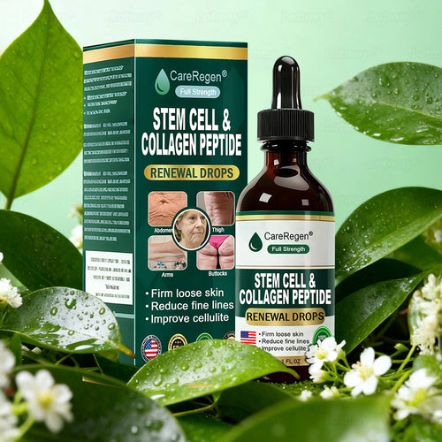 Officially Authorised Exclusive Edition|CareRegen® Stem Cell & Collagen Peptide Renewal Drops (Lift & Firm Sagging Skin & Reduce Wrinkle Formation)👍