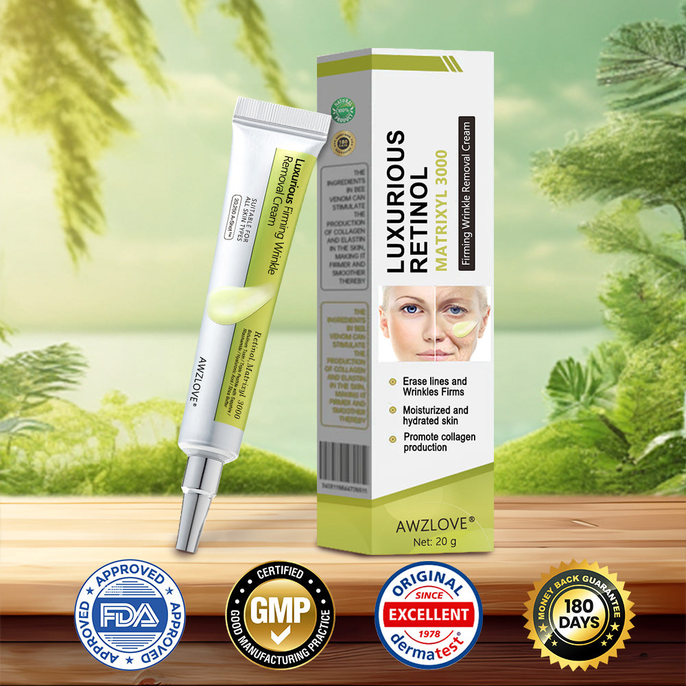 Made and shipped from the USA👩‍⚕️---Awzlove® Luxurious Retinol &  Matrixyl 3000 Firming Wrinkle Removal Cream💯-Last Day Promotion 70% OFF💯