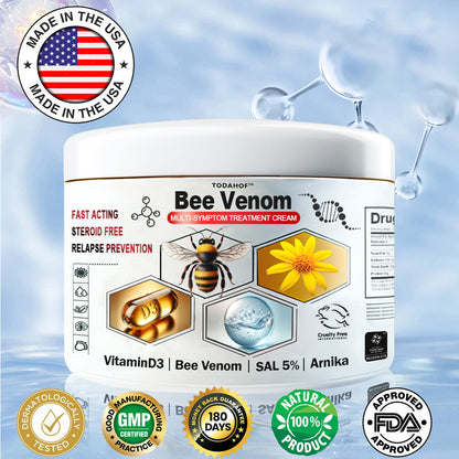 TODAHOF™ Bee Venom Multi-Symptom Skin Treatment Cream (NPF RECOMMENDS)💎