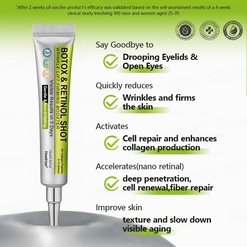 👩‍⚕️Made and shipped from USA 🏆Healrize® Botox & Vita-A Retinol Shot Wrinkle-Lift Tightening cream - Last Day Promotion 70% OFF🏆