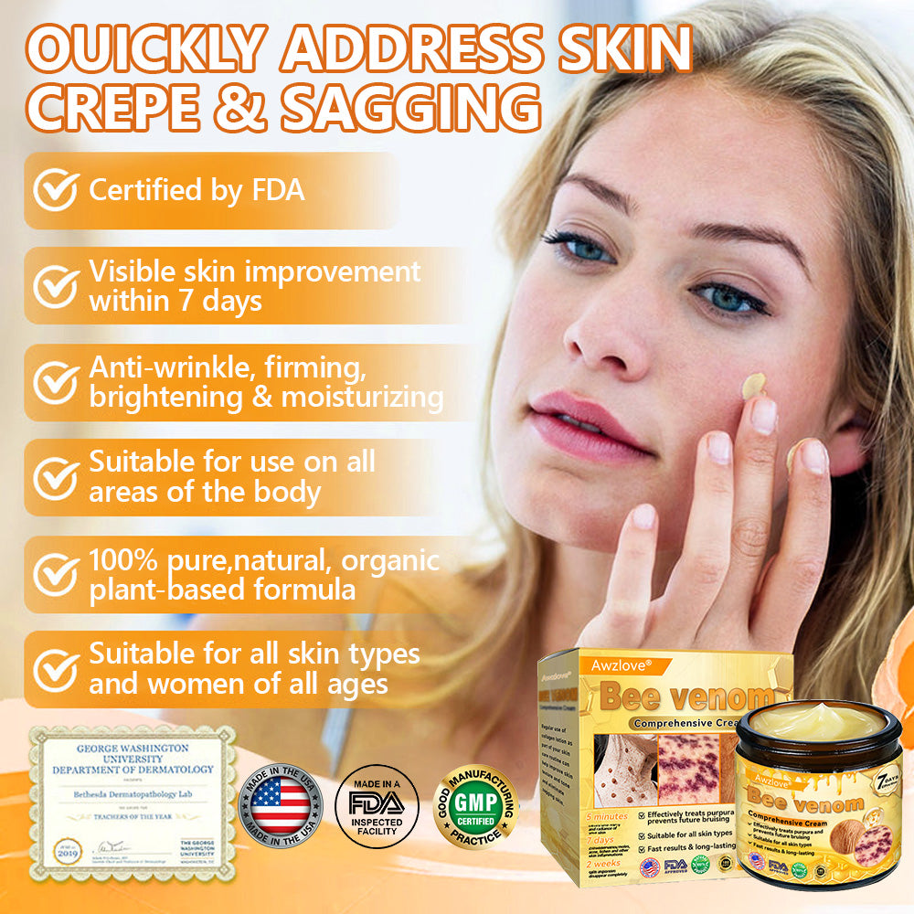 Made and Shipped from the US✅ AWZLOVE® Bee venom Comprehensive Cream 🐝 LAST DAY 80% OFF🐝