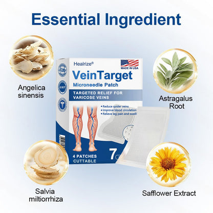 🇺🇸👨‍⚕️👍✅Healrize® VeinTarget Microneedle Patch🚀Instant Relief, Long-Term Results 🚀